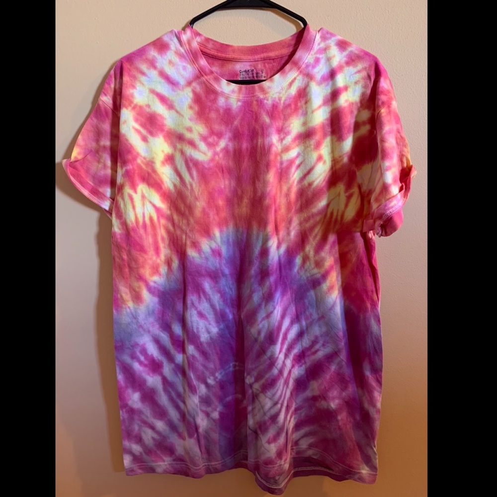 Handmade Tie Dye Cotton T Shirt